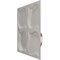Ekena Millwork 19 5/8in. W x 19 5/8in. H Clover EnduraWall Decorative 3D Wall Panel Covers 2.67 Sq. Ft. WP20X20CVCST - alternate 6